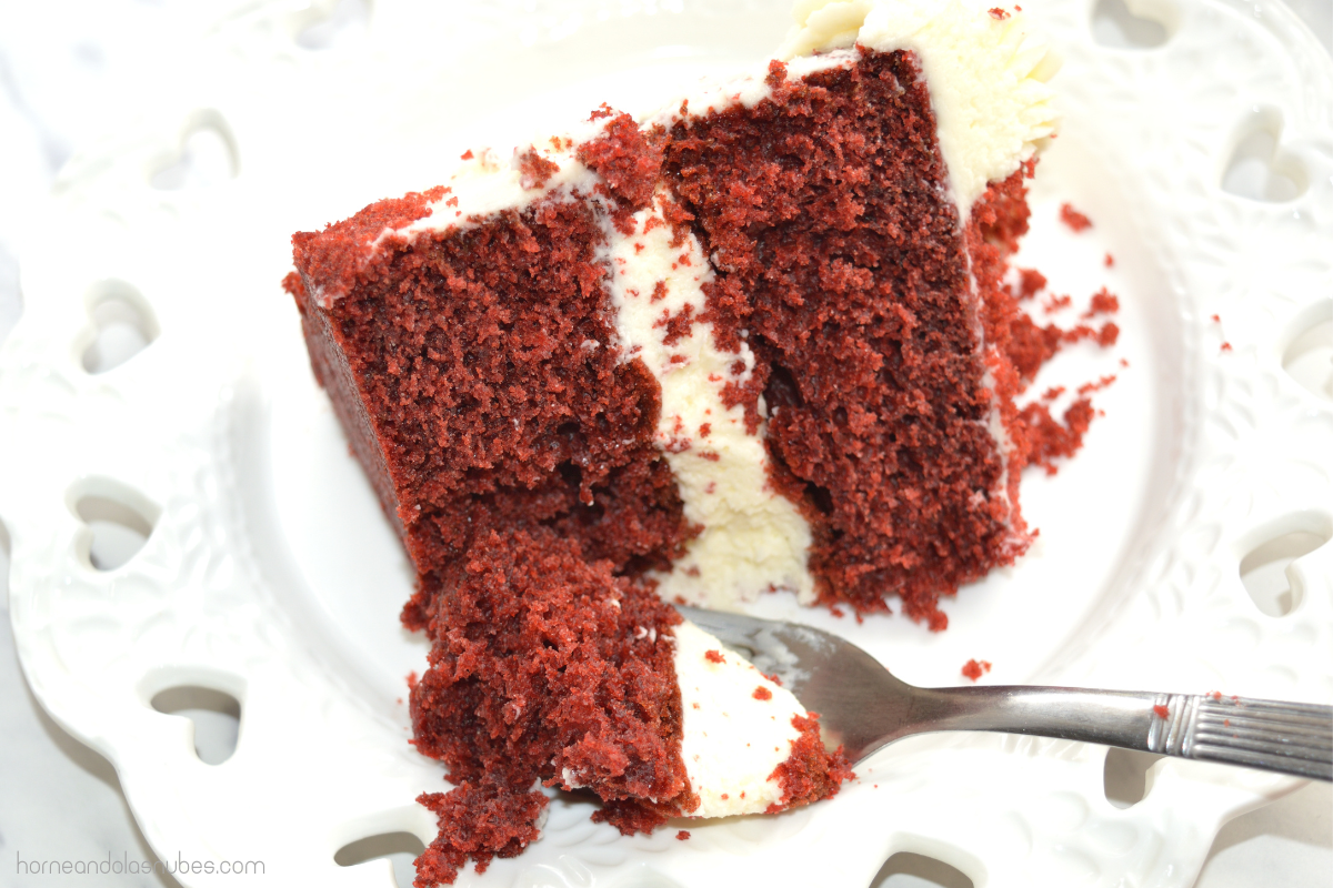 Tarta red velvet o tarta terciopelo rojo